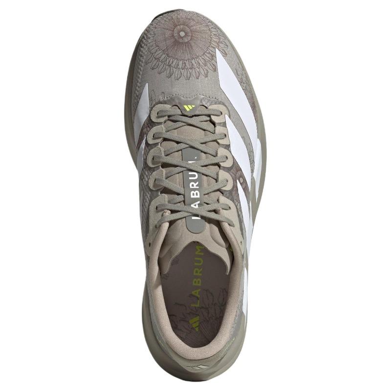 adidas × LABRUM Adizero Evo SL Мужские удобные приподнятые кроссовки для бега Кунжут Облачно-белый KJ6255