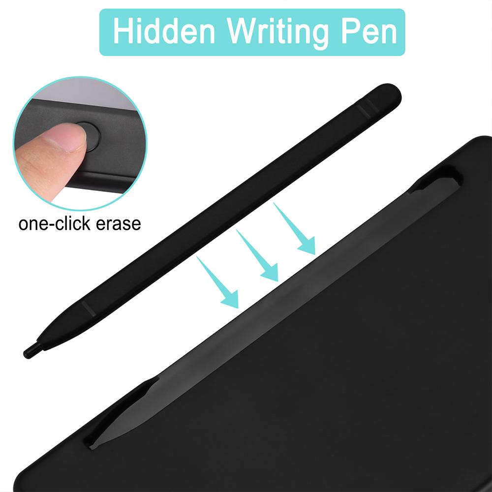 Калькулятор 2-в-1 на солнечных батареях и 6-дюймовый планшет для письма, складной 12-значный ЖК-дисплей для офиса, студентов, учителей, бухгалтеров