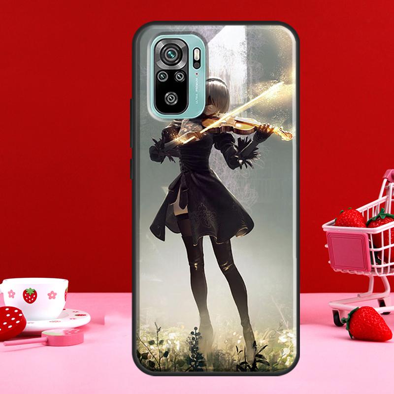 Чехол Nier Automata Lunar Tear Art для Redmi Note 11 Pro, чехол для Redmi Note 10 Pro Note 9 Pro Note 8 Pro 9S 10S 11S 9A 9C 9T