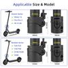 Grey Electric Scooter Folding Clamp Aluminum Upright Bar Sturdy Lock Parts Tightening Clamp Fittings for Xiaomi M365 Pro Pro2 1S MI3 Lite Series