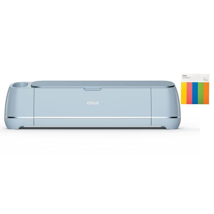 Machine de découpe Cricut Maker 3 + 10 autocollants cartonnés couleurs vives 33 x 33 cm