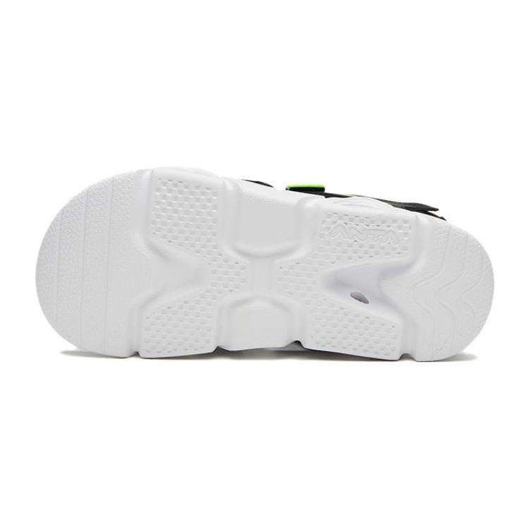 Anta Амортизирующие прочные детские сандалии Детские сандалии Черные зеленые A312326962H-2