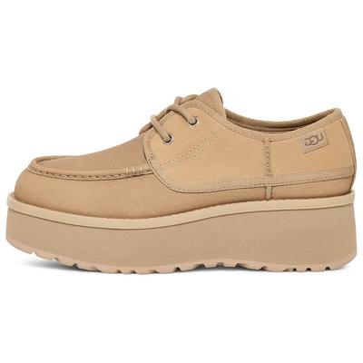 Модные повседневные туфли на шнуровке женские туфли коричневые 1163010-MDSD