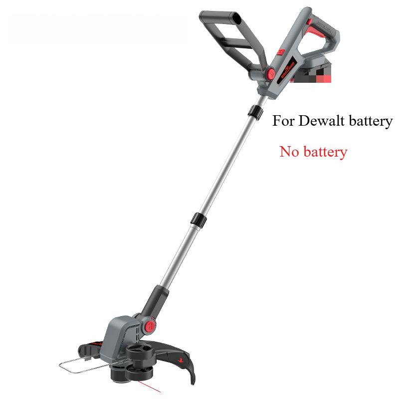 2 в 1 Регулируемая ручка Бесщеточный двигатель Беспроводной электрический триммер для травы Газонокосилка Садовая Высокая мощность для Makita/Dewakt Battery