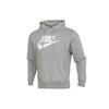 Knit Fleece Hoodie Sweatshirt Men Tops Grey BV2974-063