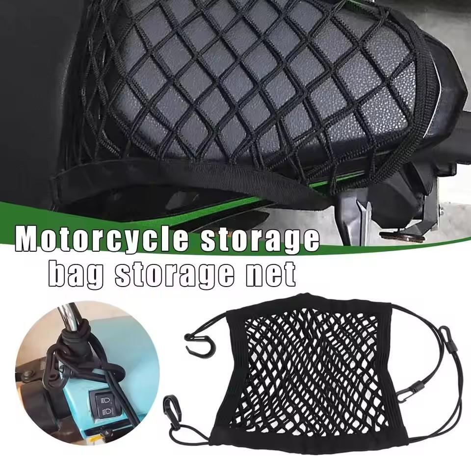 Car Elastic Storage Net Bag Between Seats Auto Interior Organizer Car Divider Pet Barrier Universal Stretchable Mesh Bag