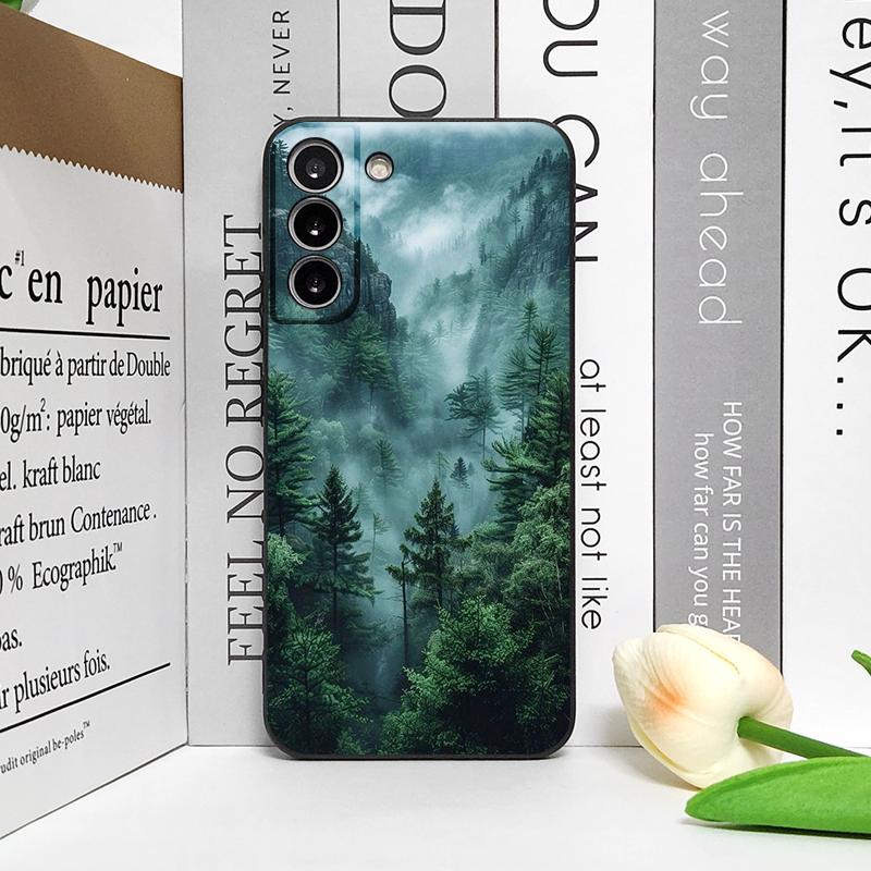 Винтажный чехол для телефона с рисунком лесного пейзажа для Google Pixel 10 9A 8 A 7A 6 A 7 PRO 8 9 Pro XL 4G 5G, противоударный, мягкий