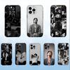 Чехол для телефона Kpop J-JungkookS для iPhone 16,15,14,13,12,11 Plus,Pro Max,XS,X,XR,SE,Mini,8,7, Мягкий силиконовый черный чехол