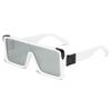 Fashion Oversized Square Sunglasses Men Lens Outdoor Tourism Sunscreen Sunshade Glasses Goggles Non-polarized