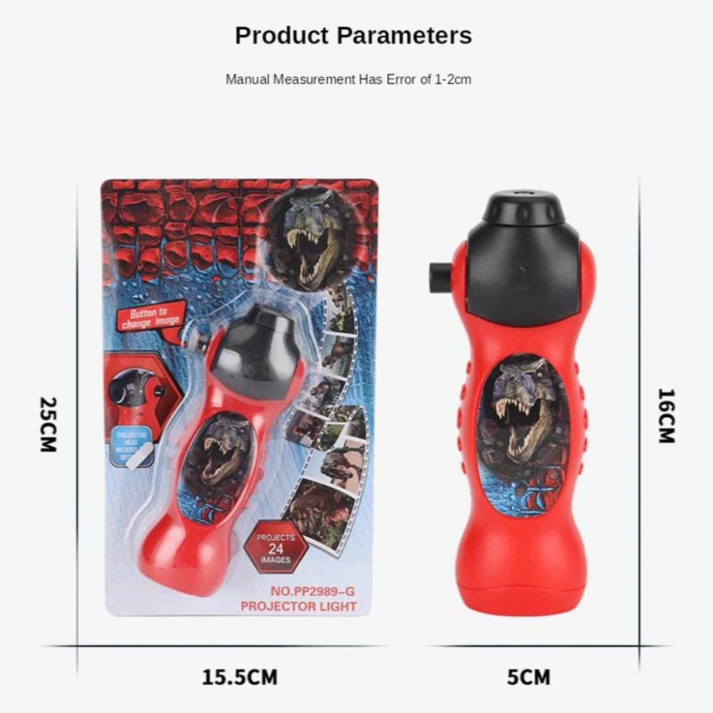 Детский светодиодный фонарик в стиле динозавра с героями мультфильмов, проектор, фонарик, ночник, детская игрушка