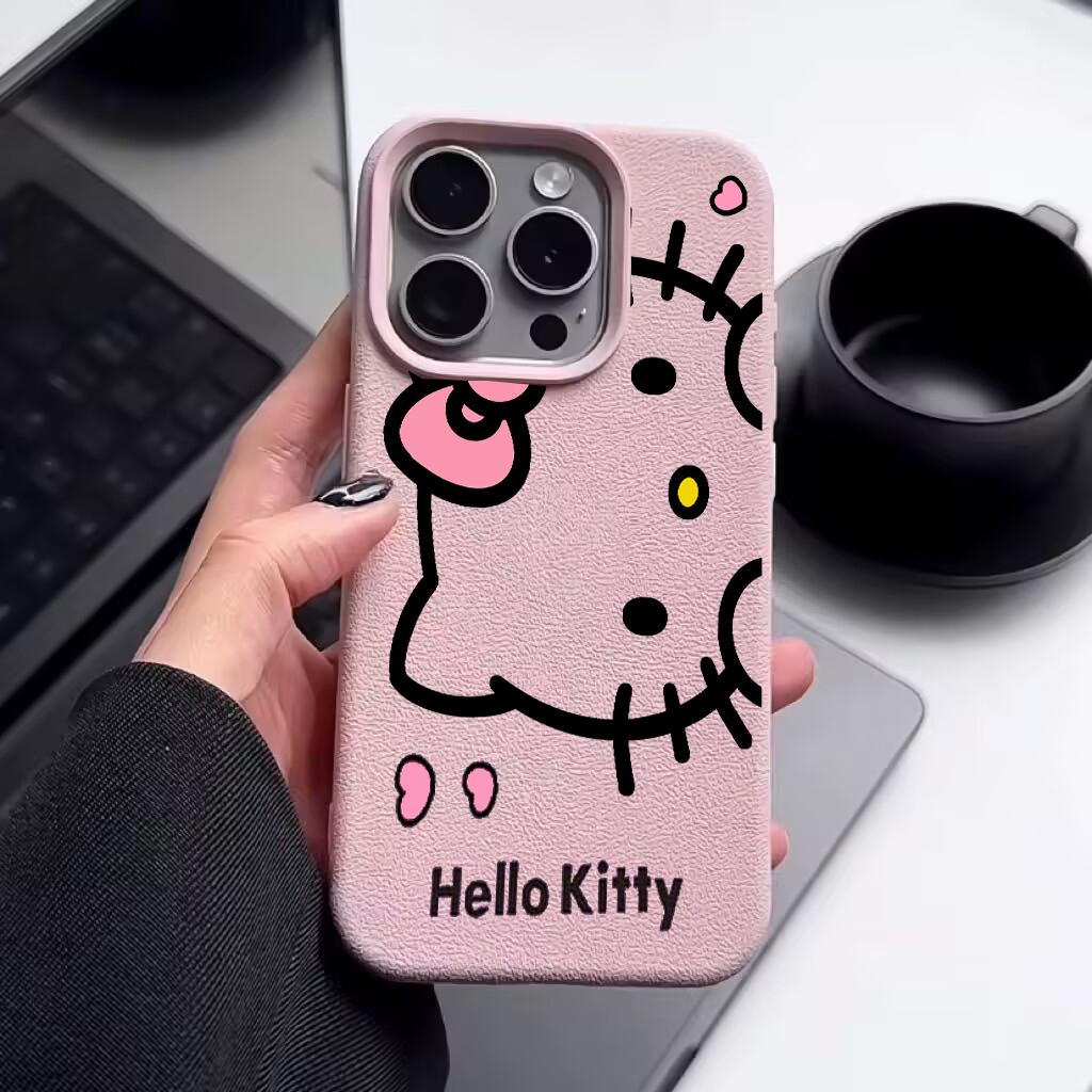 Милый Чехол-Цепочка Hello Kitty Для Iphone 17 Pro Max 17 Air 16 15 14 13 12 11 Pro Max 16e Чехол Для Телефона с Рисунком Личи