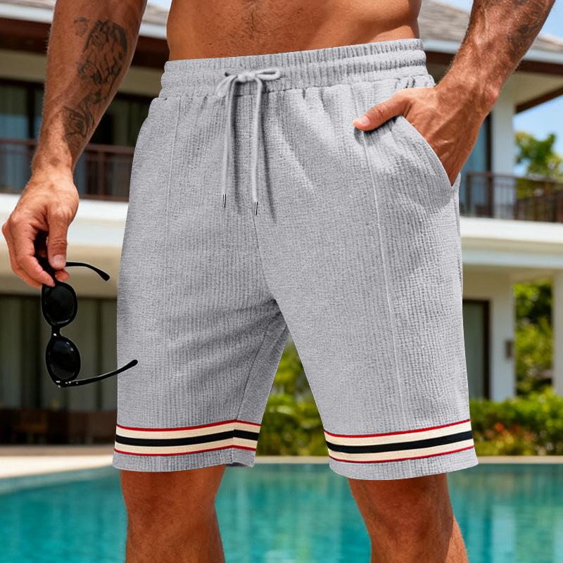 Men's American Quick Dry Breathable Loose Running Shorts, Thin Vacation Basketball Training 5 Inch Athletic Shorts for Men