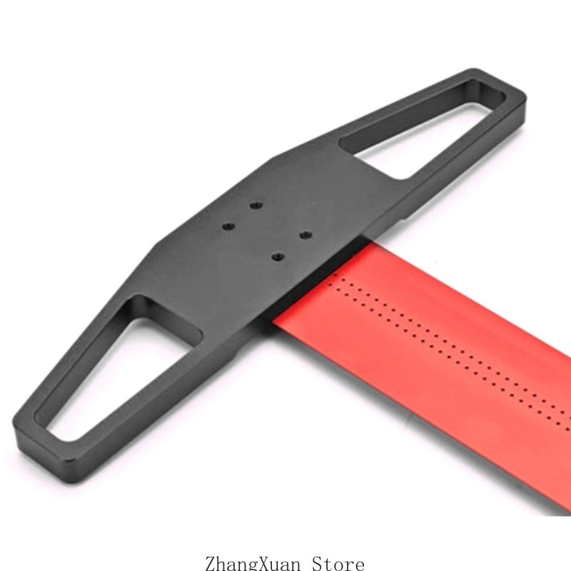 T-Square Ruler Aluminum Carpenter EdgesLine Hole Marking Guiding Measuring Tools 3XUF