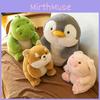 Животное Пухлые Плюшевые Игрушки Пингвин Свинья Мягкая Успокаивающая Кукла Детский Подарок на День Рождения
