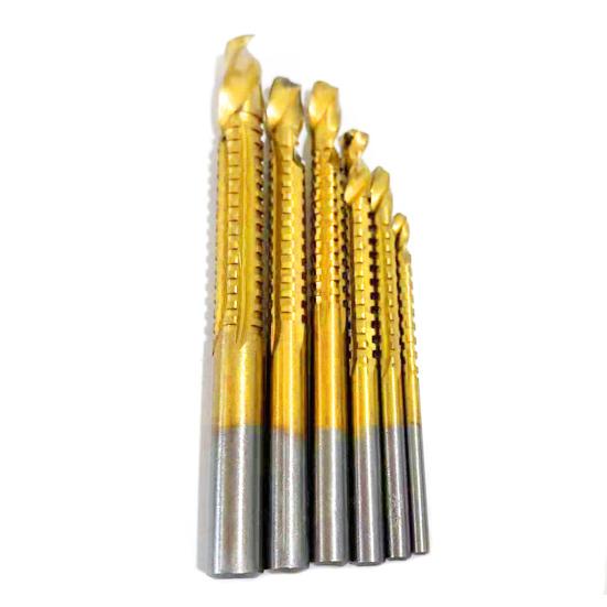 6 шт. 3/4/5/6/6.5/8 мм спиральные сверла из кобальта, сверхпрочные круглые сверла из нержавеющей стали, твердого металла, алюминия, пластика, режущие сверла, деревообрабатывающие инструменты