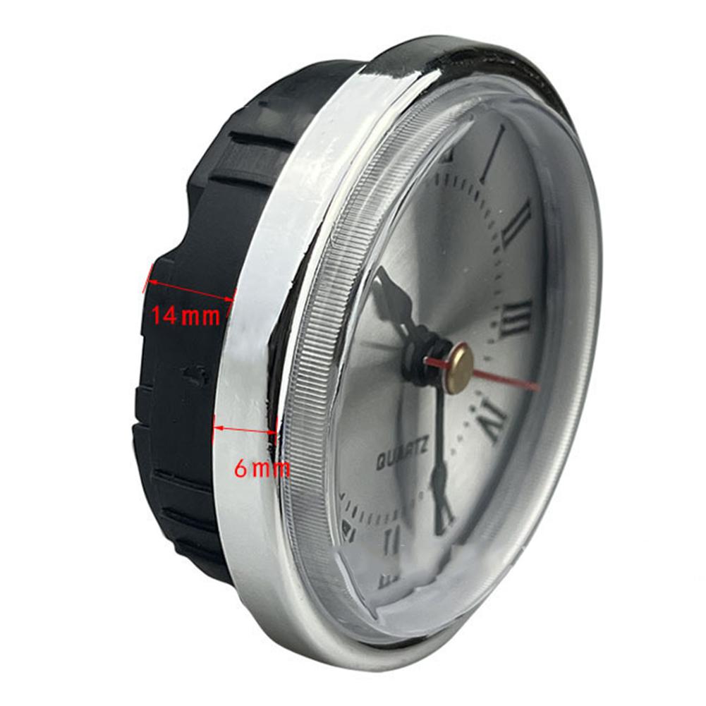 Серебристый часовой вкладыш с римскими цифрами, диаметр 65 мм, запасная часть, аксессуар для DIY