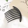 5/7 Teeth Plastic Hair Clip For Women Vintage Creative Headwear Black Hair Combs Magic Hair Comb Hair Clips Korean Styling Tools