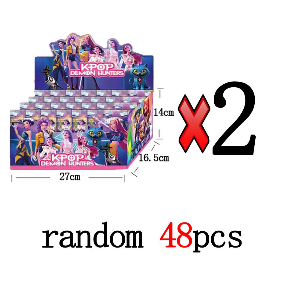 Kpop Demon Hunters Anime Figure Toys Cute PVC Collectible  Blind box  Action Figure Model Dolls Kids Birthday Toy Gifts