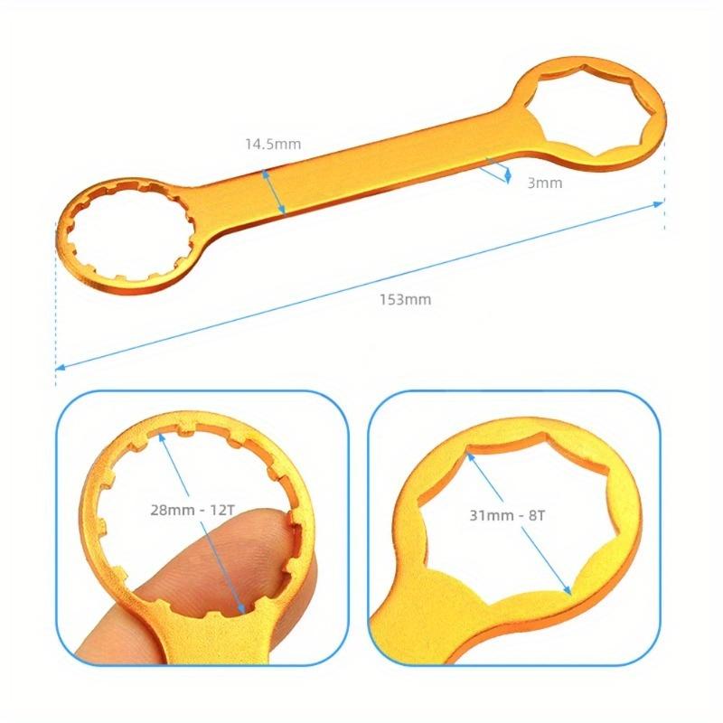 Инструмент для ремонта передней вилки велосипеда для SR Suntour XCR/XCT/XCM/RST, ключ для передней вилки, инструменты для разборки, аксессуары для велосипеда