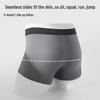Мужские модальные боксеры-брифы с антибактериальной шелковой ластовицей 7A