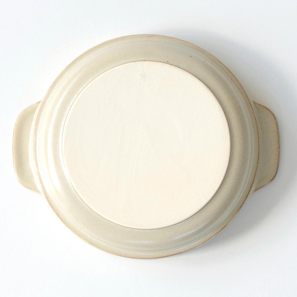 Santo Banko Ware Gratin Dish, Single Person Capacity 400ml, Heat Resistant Ceramic, Oven Safe, Direct Fireable, Microwave, Dishwasher Safe,