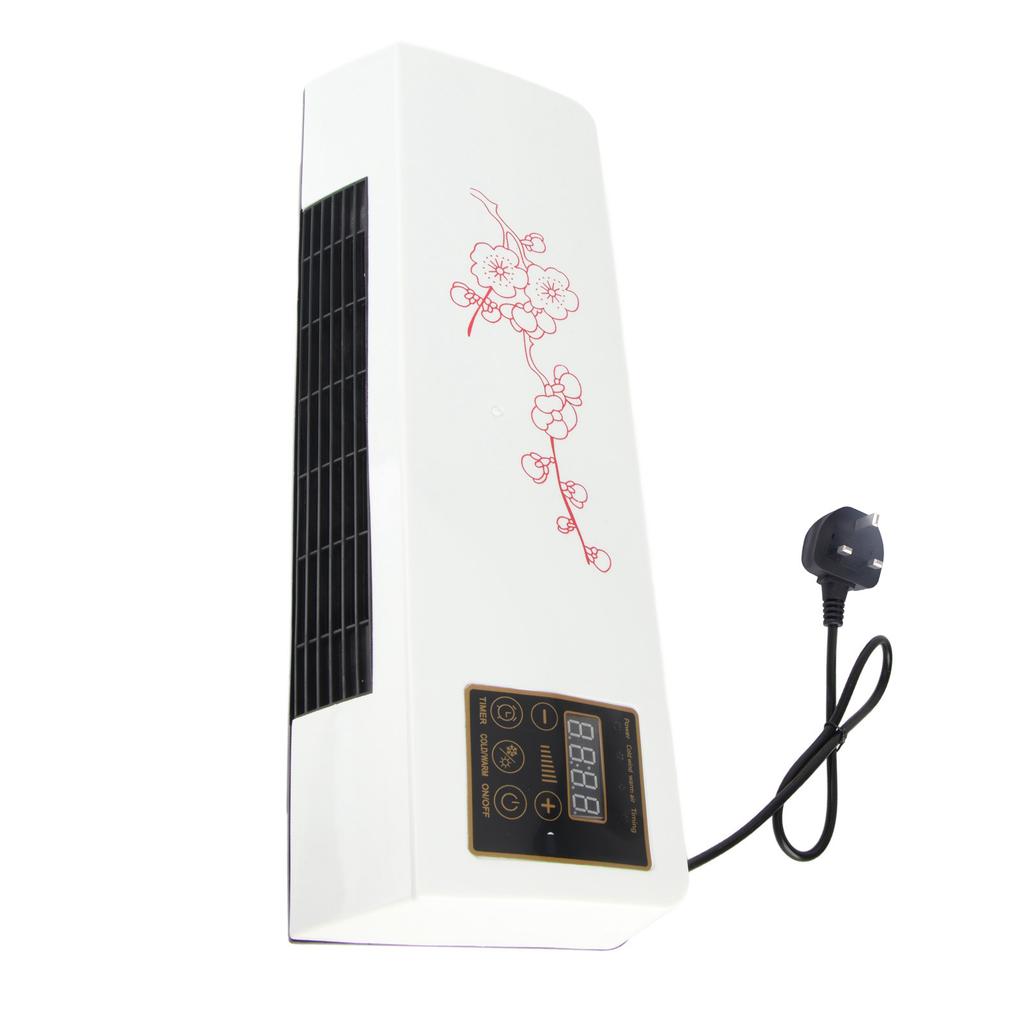 Electric Air Conditioner Fan Wall Mount Easy Operation Temperature Protection Timer Heating and