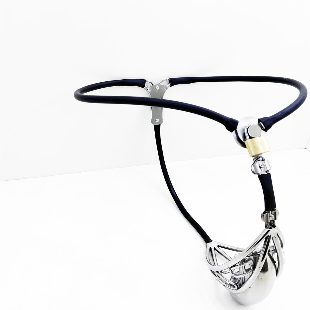 Мужской силиконовый полый член из нержавеющей стали, невидимый пояс верности, щит, устройство, анальное отверстие для взрослых, БДСМ, бондаж, штаны с замком, мужские штаны