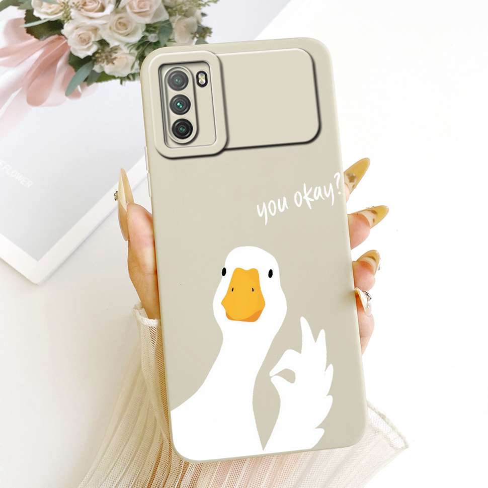 For Xiaomi Poco M3 Case PocoM3 Cute Rabbit Soft Silicone Back Cover For Xiaomi Poco M3 Case 6.53'' Phone Cover Bumper Fundas