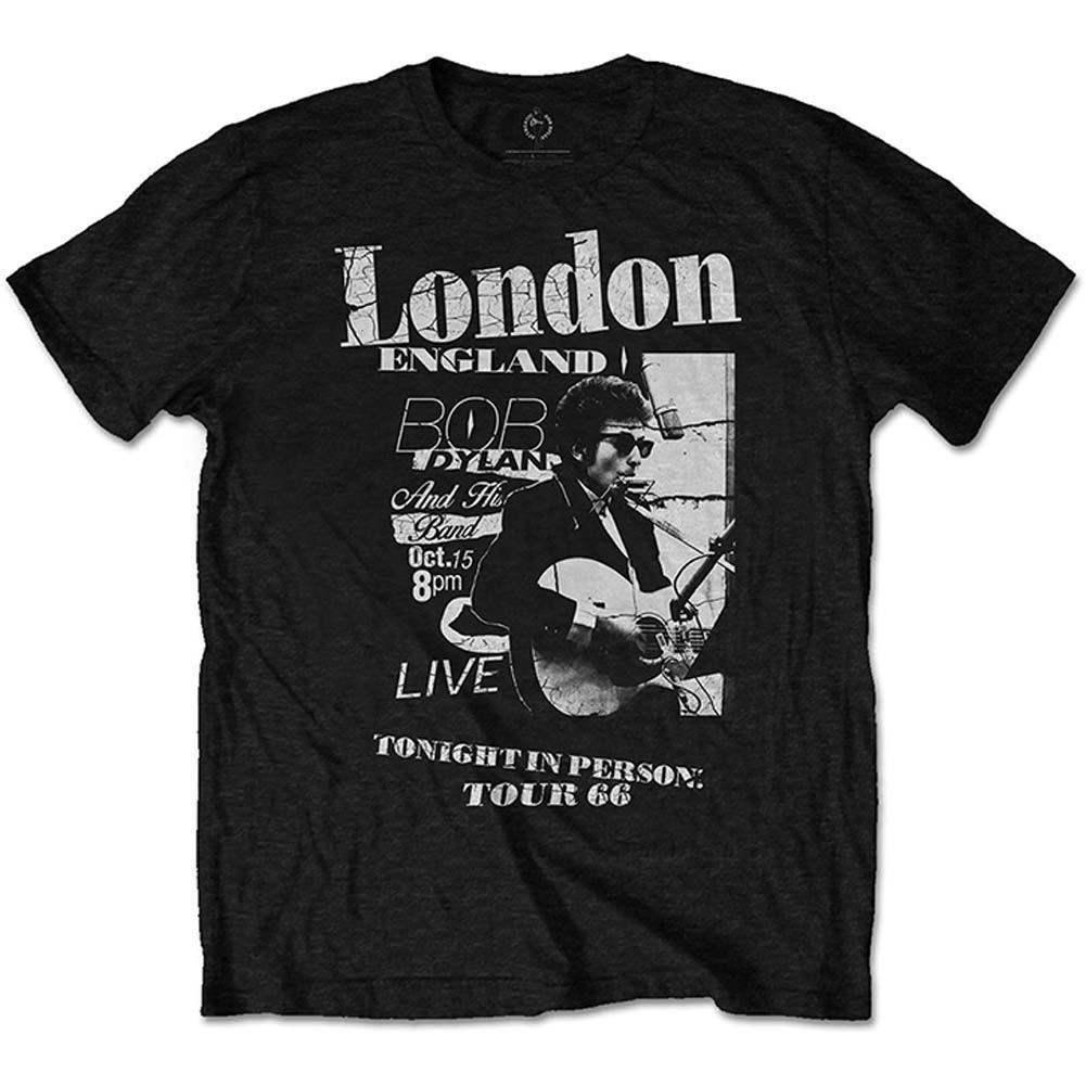 Men's Bob Dylan Scraps Slim Fit T-shirt X-Large Black