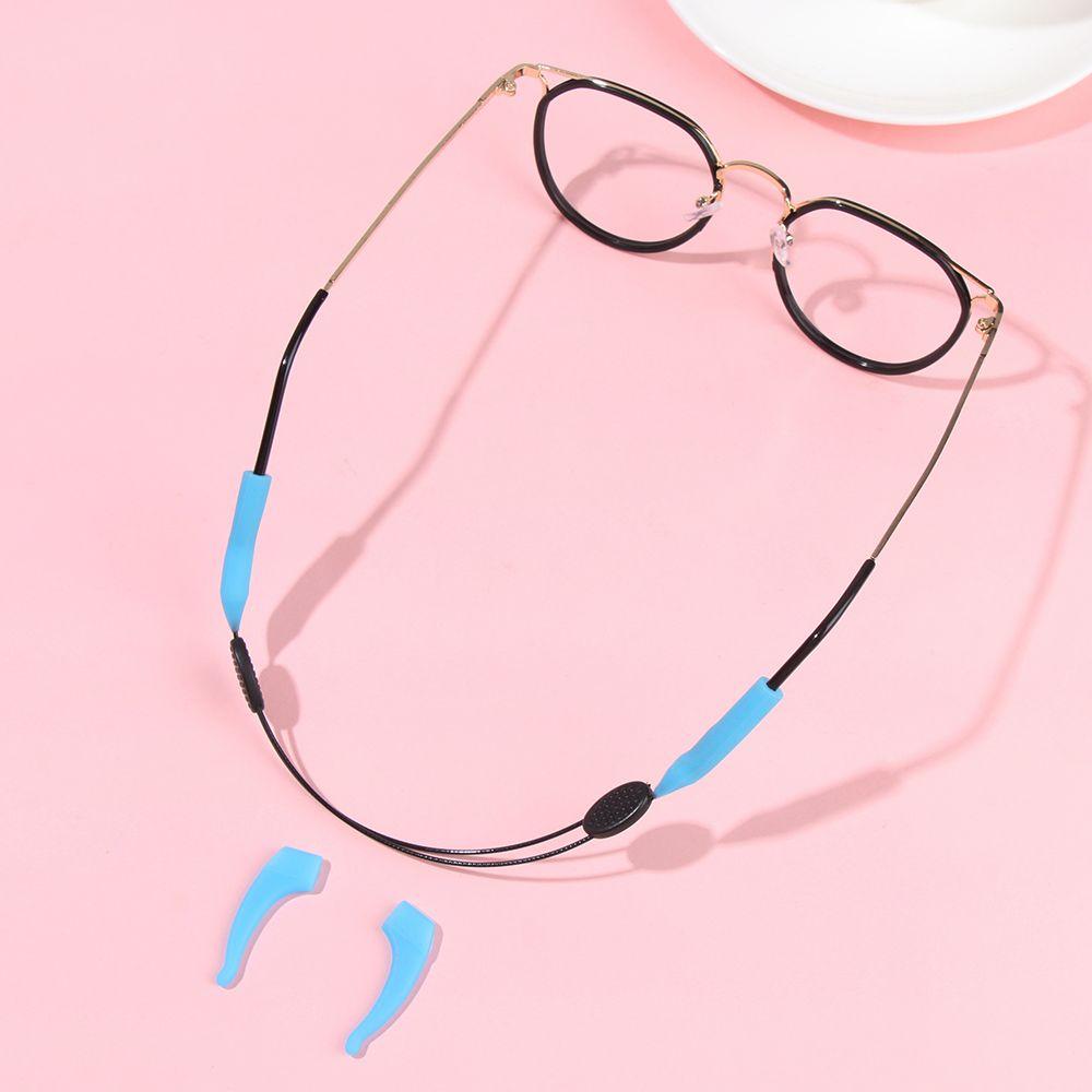 Держатель для шнурка для очков, регулируемый шнурок для очков, противоскользящий ушной крючок, масштабируемый шнурок для очков