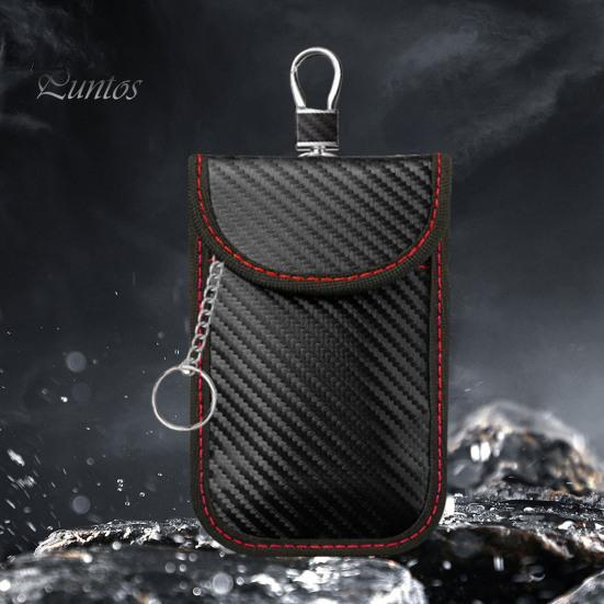 Портативная сумка Фарадея, органайзер для хранения автомобильных ключей, износостойкий противоугонный блокирующий RFID-брелок, защитная сумка