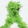 2M Colorful Feather Strips Christmas Tree Feather Decorative Strips DIY Bouquet Packaging Strips Wedding Party Decorative Strips