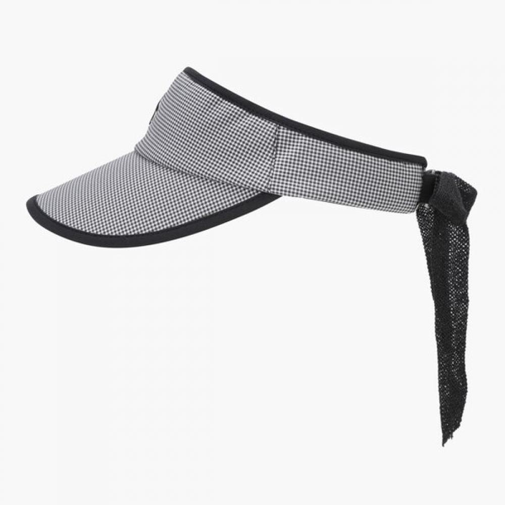 MunSingwear Women S SeerSucker Wide Brim viSor Black Mr222lcp55