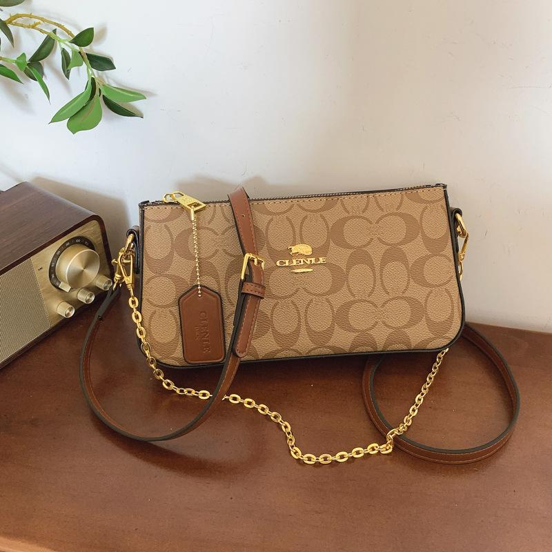 Сумка Женская Новая Сумка Под Мышку Классическая Сумка Через Плечо Кроссбоди Цепочка Маленькая Квадратная Сумка Женская