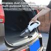 Беспроводной автомобильный пылесос Аккумуляторный ручной Заряжаемый Автомобильный пылесос для дома и автомобиля и домашних животных Мини-пылесос 12000 Па