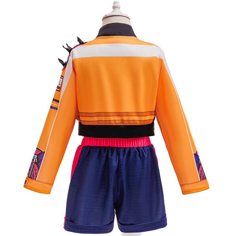 Kids Girls Party Cosplay Costume Children Singer School Stage Show Dress Up Halloween Outfit