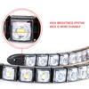 1pcs Waterproof Multi Colors DRL Light Cars Autos Decorative Flexible Daytime Running 6LED Car Driving Strip Styling Headlights