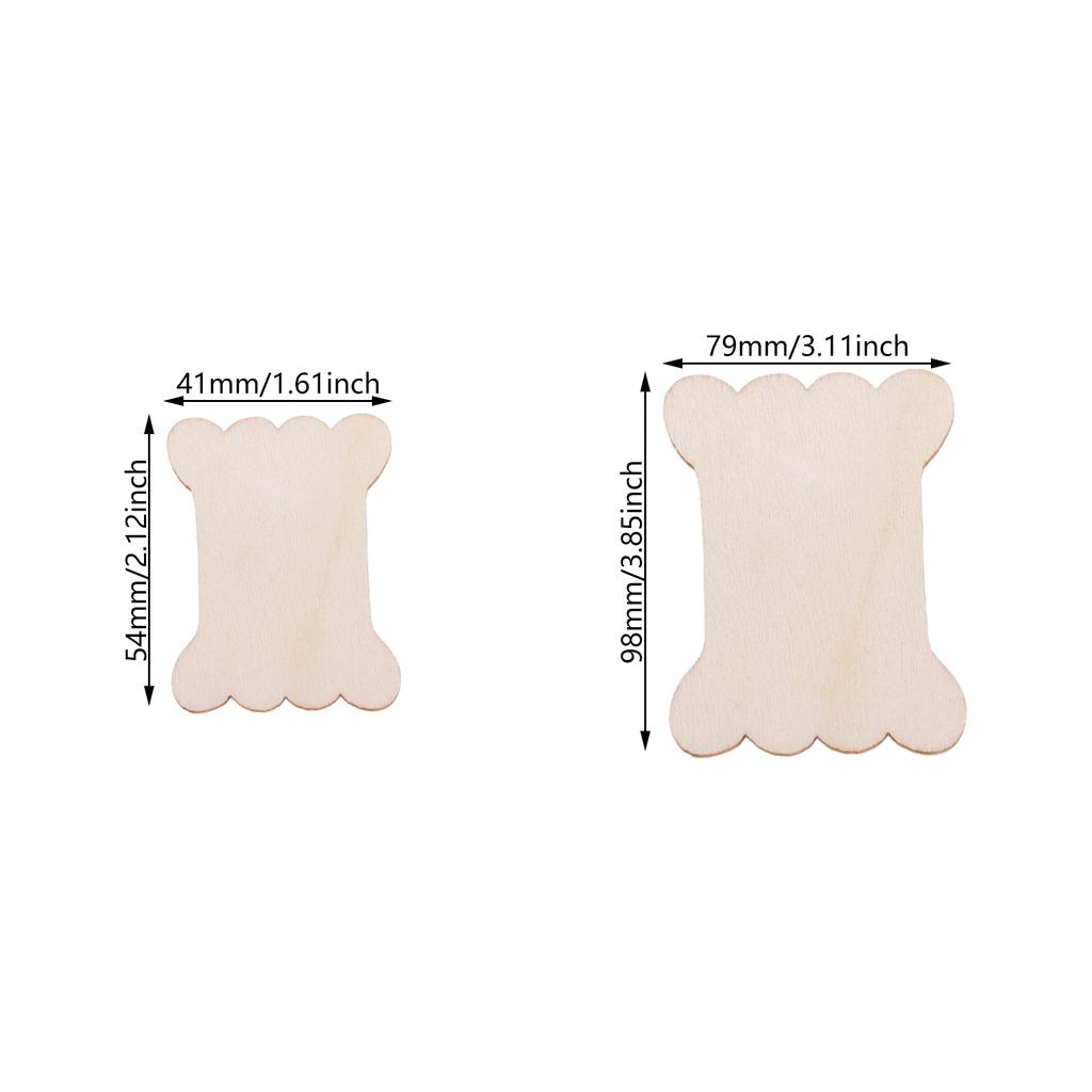 10Pcs Embroidery Thread Winders Wood Thread Holder Embroidery Thread Bobbin for Sewing Embroidery Thread Storage Winder