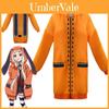 Kakegurui Азартный игрок Руна Ёмодзуки Косплей Костюм Уютное Худи Пальто
