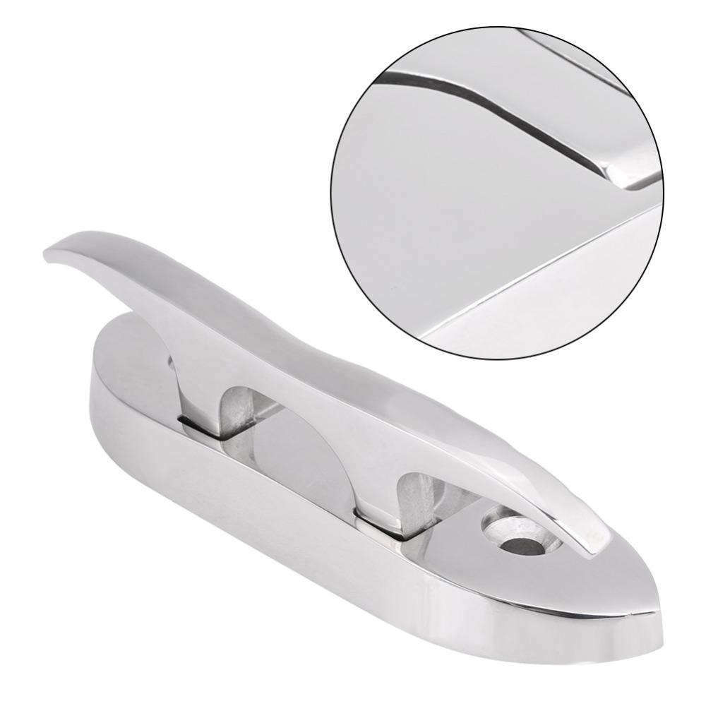 Flip Up Marine Boat Cleat 316 Stainless Steel Dock Cleat Flip Up Cleat Marine Application