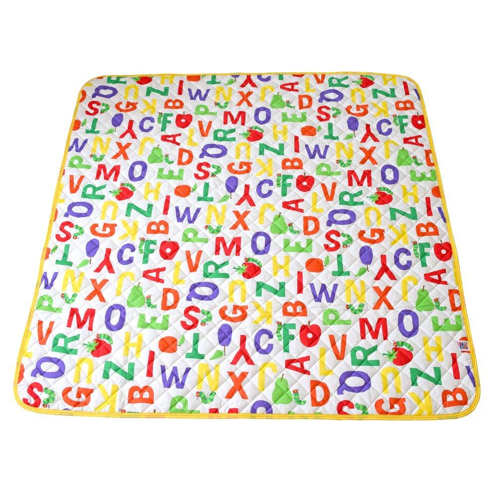 The Very Hungry Caterpillar Play Mat, 150x150cm, Rug, Baby Mat, Play Mat with Non-Slip Backing, by Eric Carle