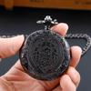 Кварцевые карманные часы ожерелье кулон цепочка ювелирные изделия подарок стимпанк часы для мужчин и женщин