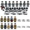 M8012 M8020 Military Building Blocks United States Air Force Small Particle Building Blocks Toy