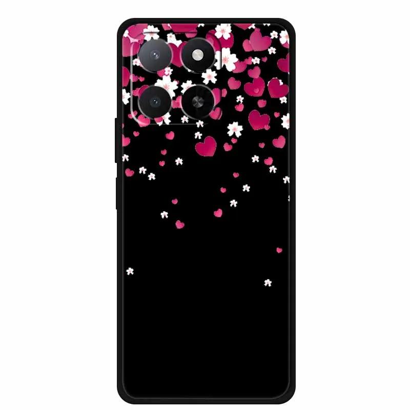 Чехол для телефона Motorola G86 G56 G 86 G 56 Coque Черный Силиконовый Мягкая Задняя Крышка Для Motorola G86 Power Edge 60 60S Чехол Мультяшный