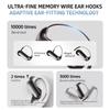 Digital Display Translation Bluetooth Earphones Ultra-Thin Design Sports Headphones  Sports