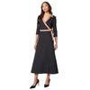 Principles Womens/Ladies Contrast Ponte Wrap Dress
