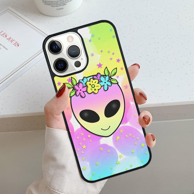Чехол для телефона 'Инопланетный марсианский НЛО' для iPhone 11 12 13 14 15 16 Pro Max Mini Чехол для iPhone Max 5 6 7 8 Plus Обложка Корпус
