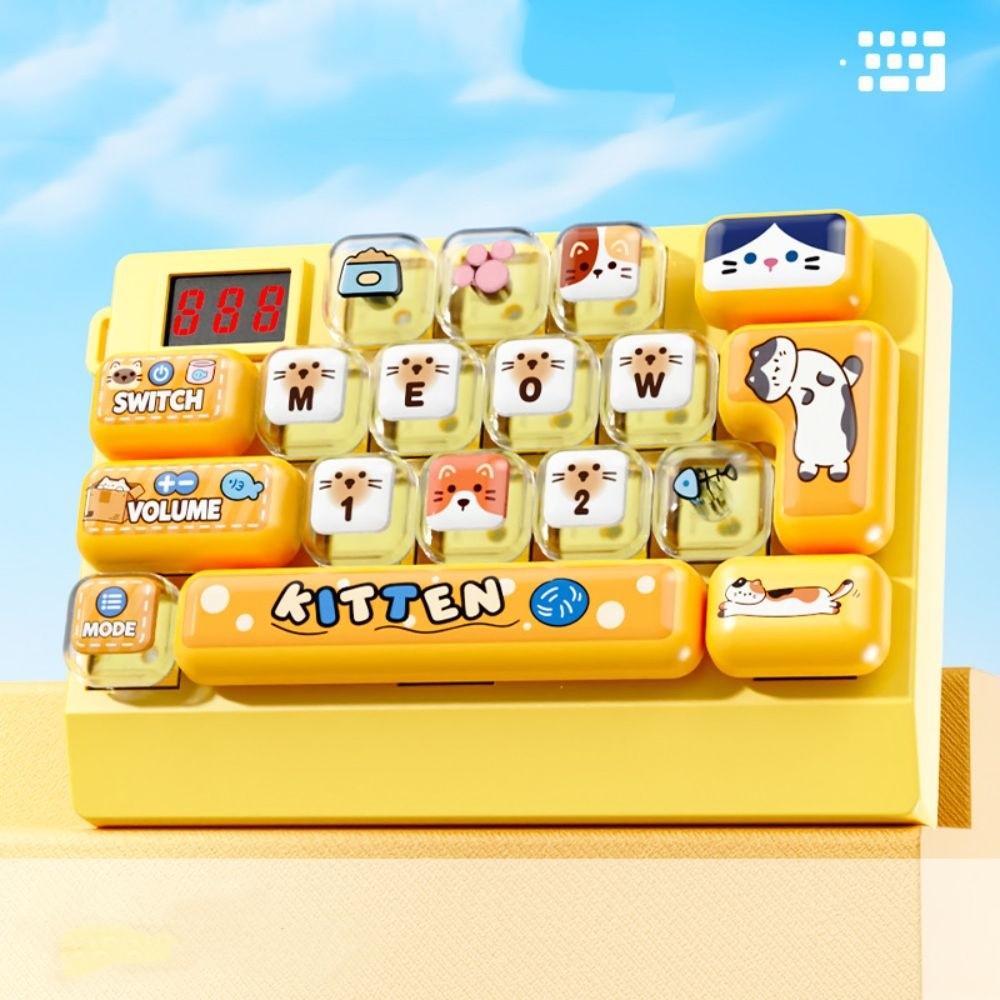 Focus Training Toy Quick Push Keyboard Game Machine 18-Key Speed Push Game Kids