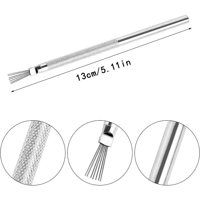 Needles Texture Ceramics Tools Polymer Clay Sculpting Auxiliary Molding Tool DIY Pottery Brush Cake Accessories