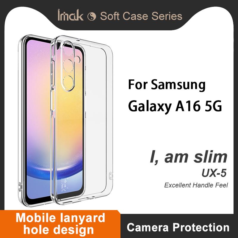 For Samsung Galaxy A16 5G Phone Case IMAK Soft Slim Case UX-5 Series
